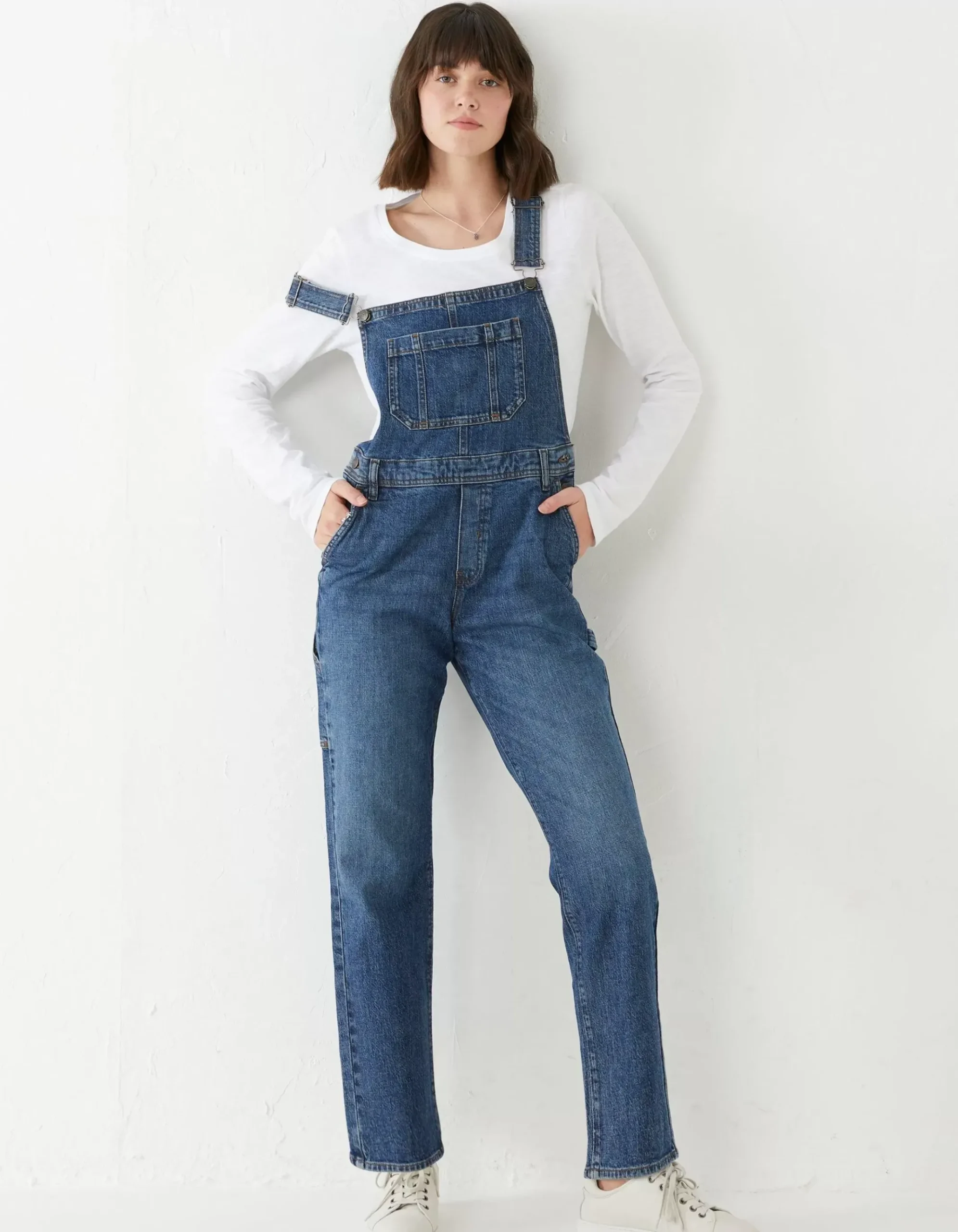 Banbury Straight Leg Denim Dungarees