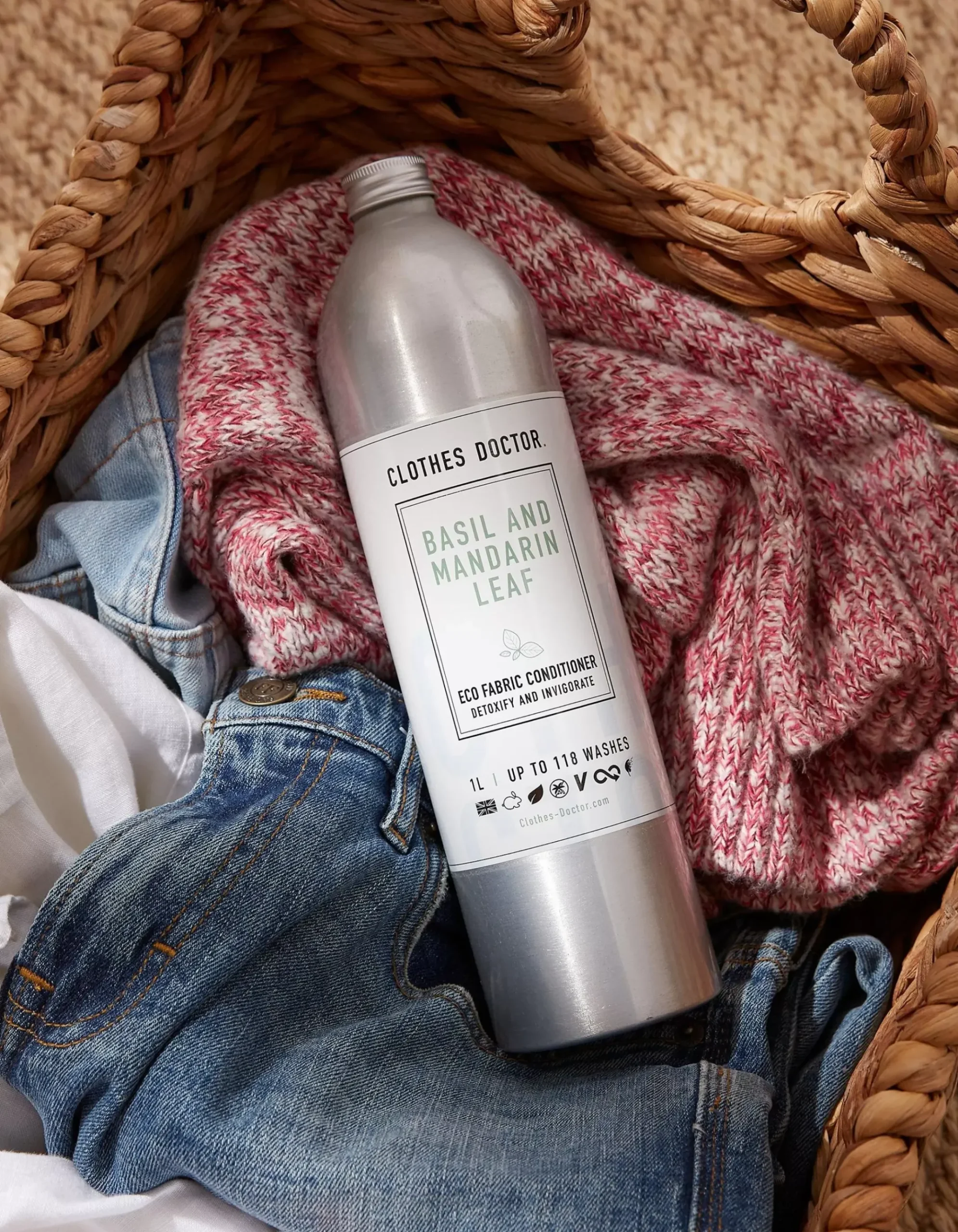 Basil & Mandarin Leaf Eco Fabric Conditioner