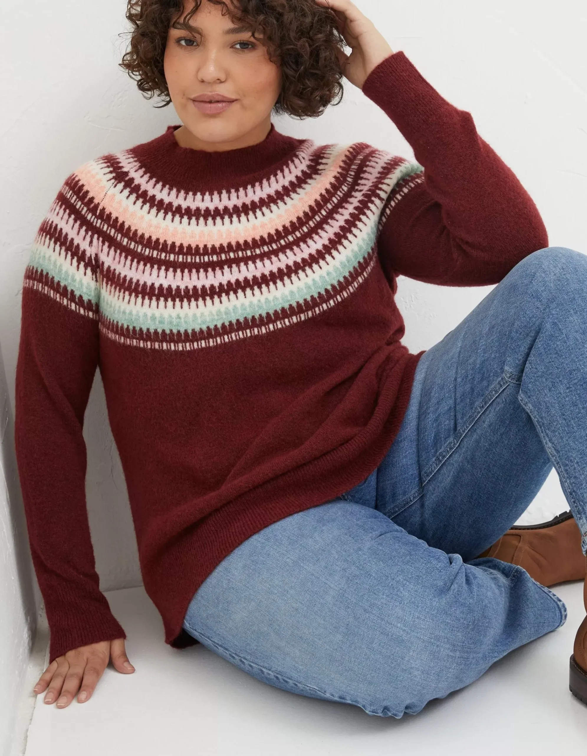 Bea Yoke Fairisle Jumper