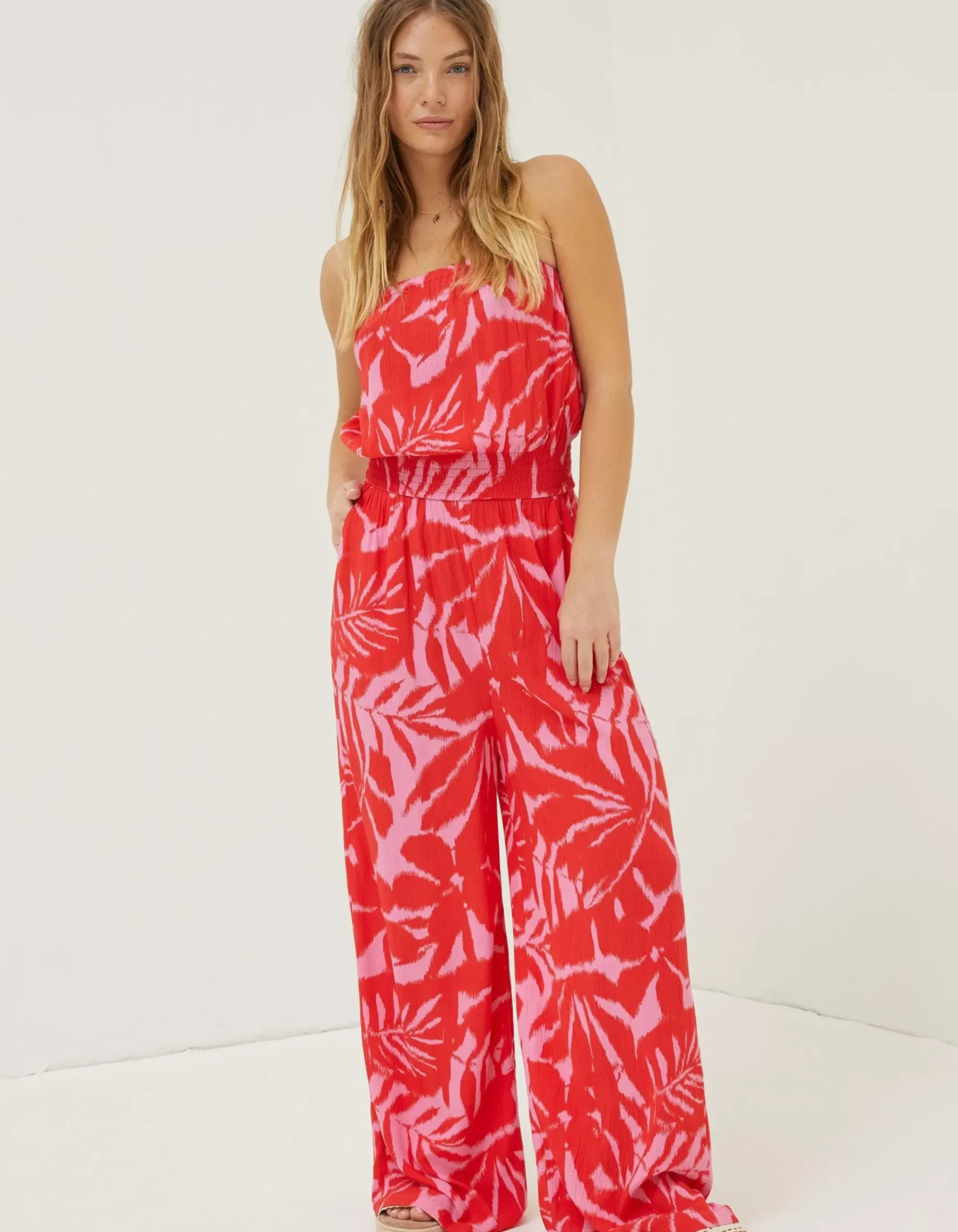Beach Wear Bennie Ikat Jumpsuit