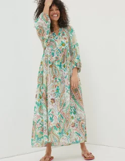 Beachwear Jocelyn Paisley Midi Dress