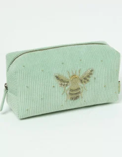 Bee Cord Make Up Bag
