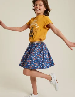 Bee Print Skirt