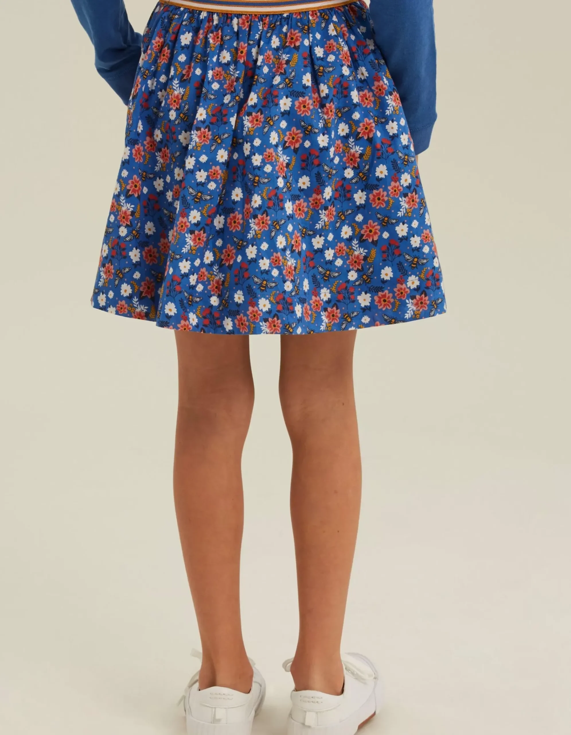 Bee Print Skirt