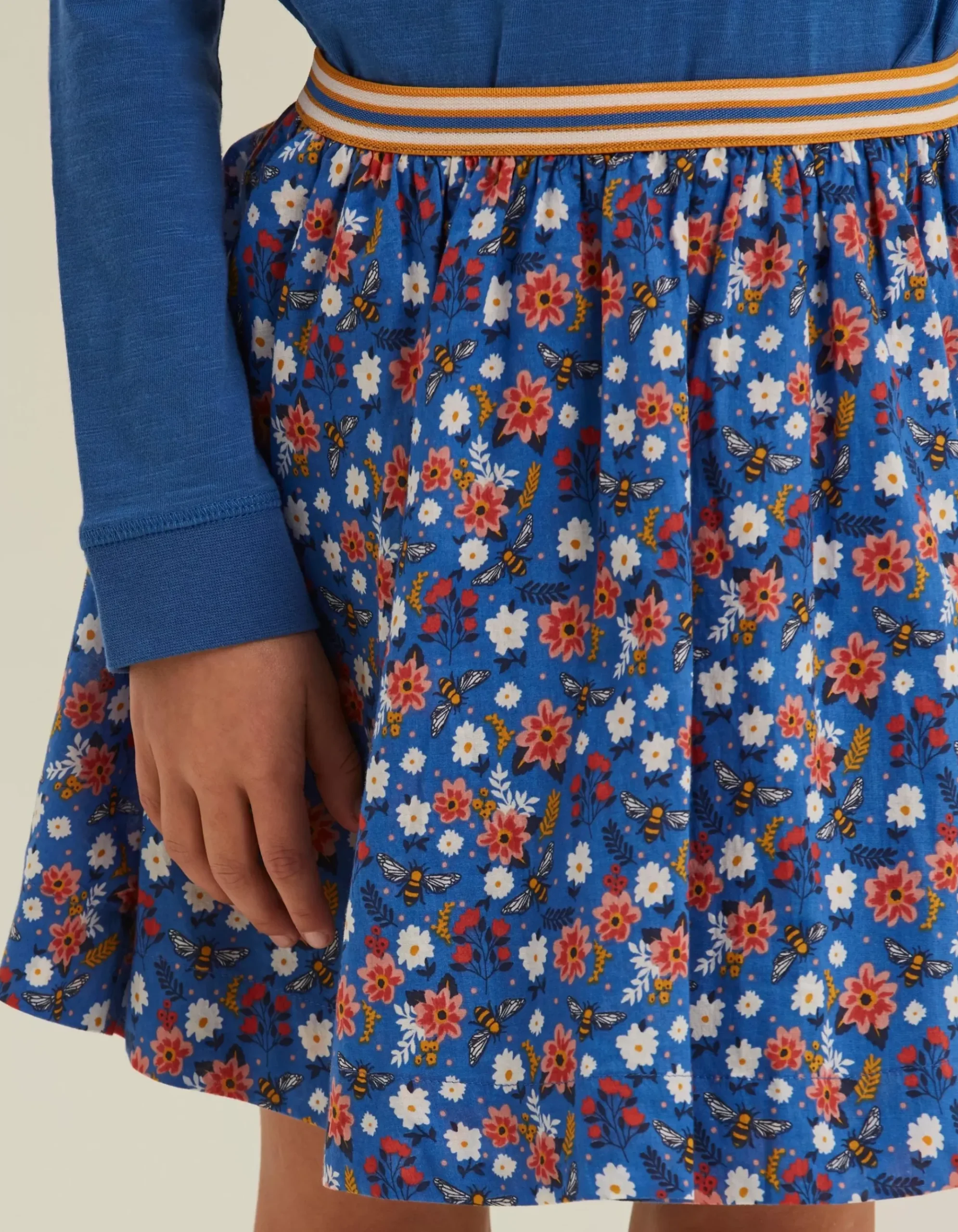 Bee Print Skirt