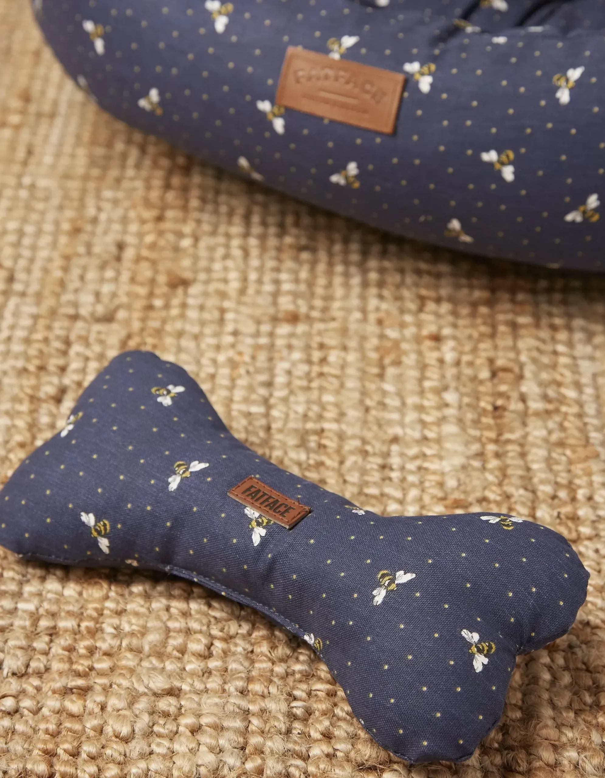 Bee Spot Print Dog Toy
