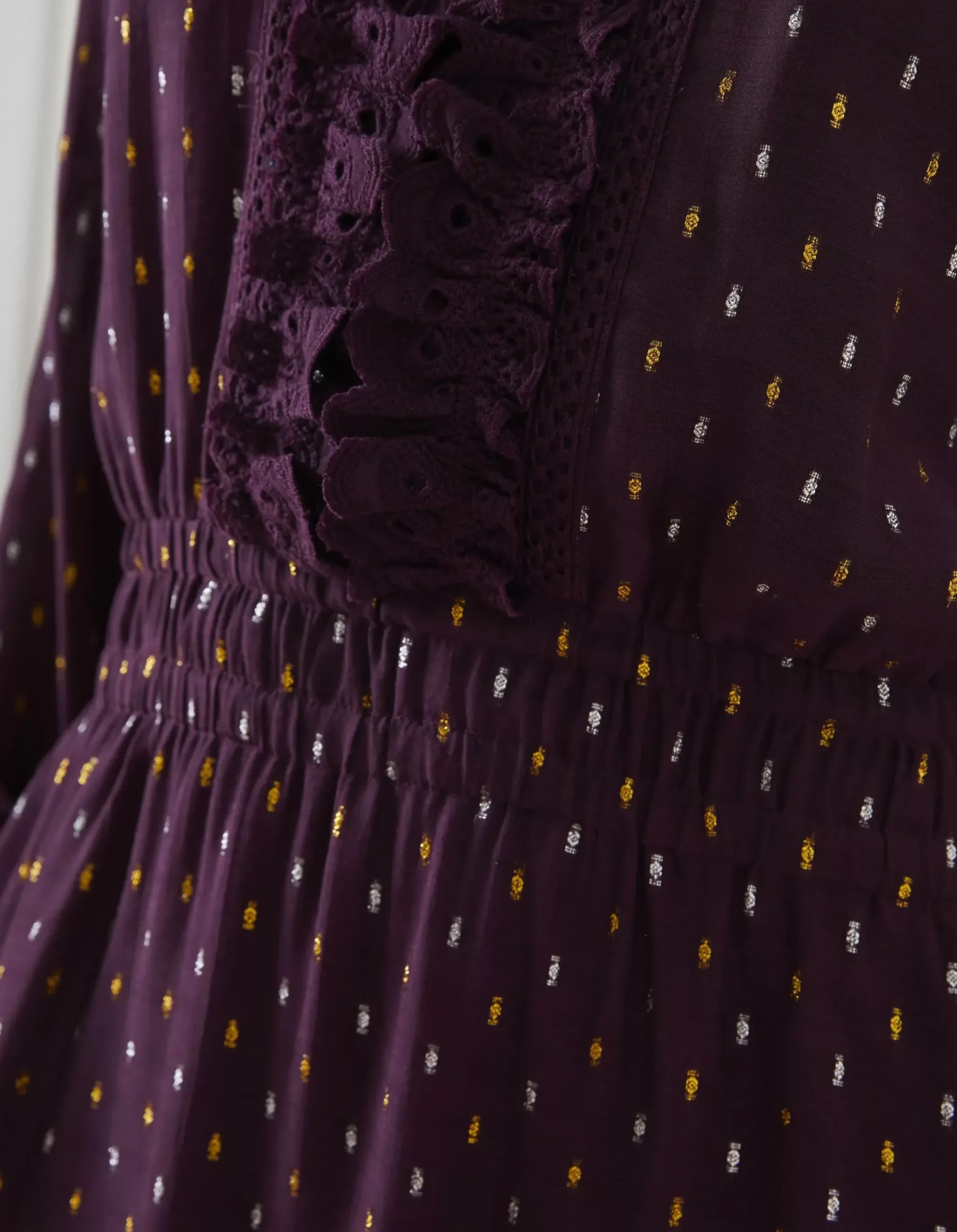 Belle Metallic Dress