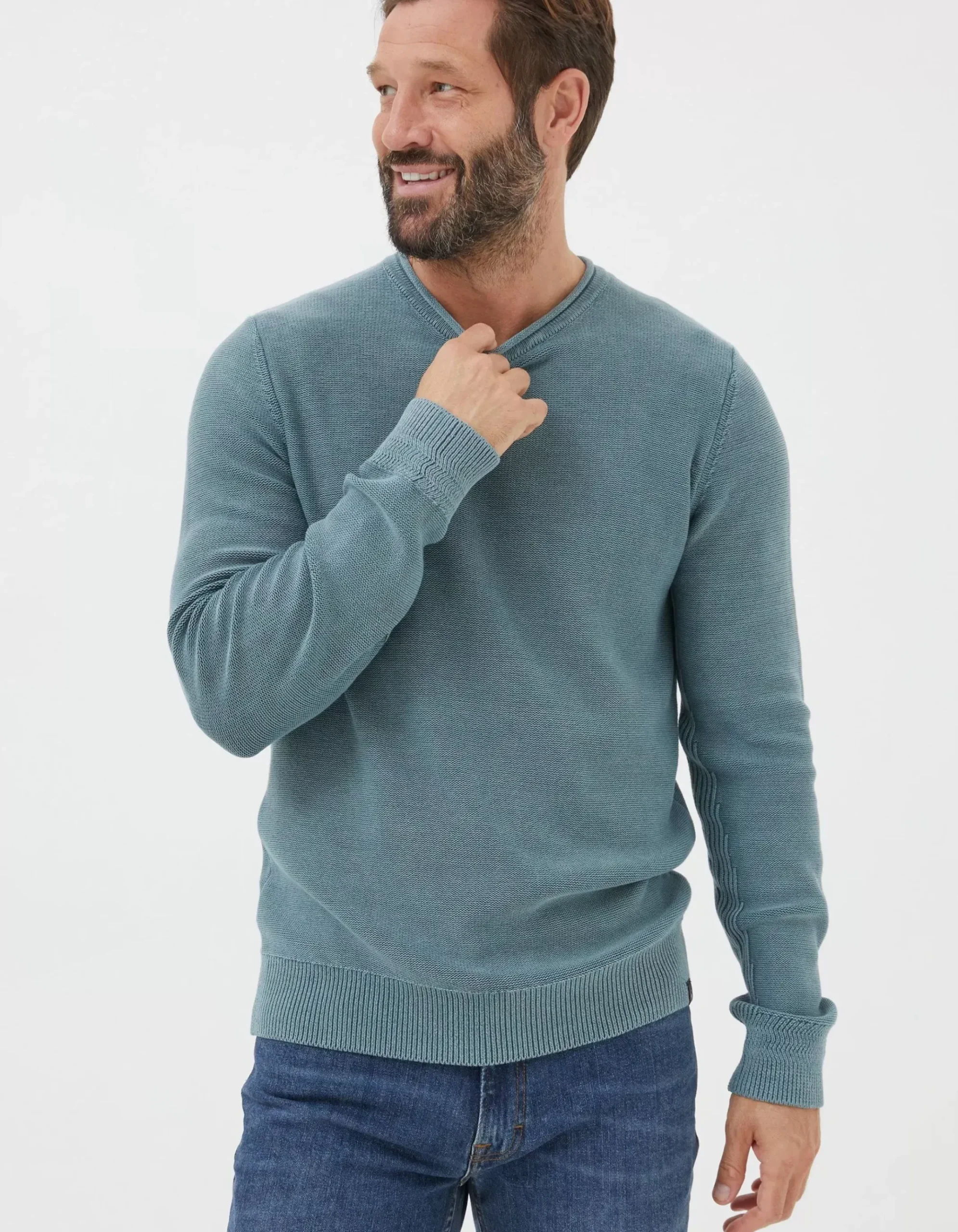 Berwick Washed Crew Jumper