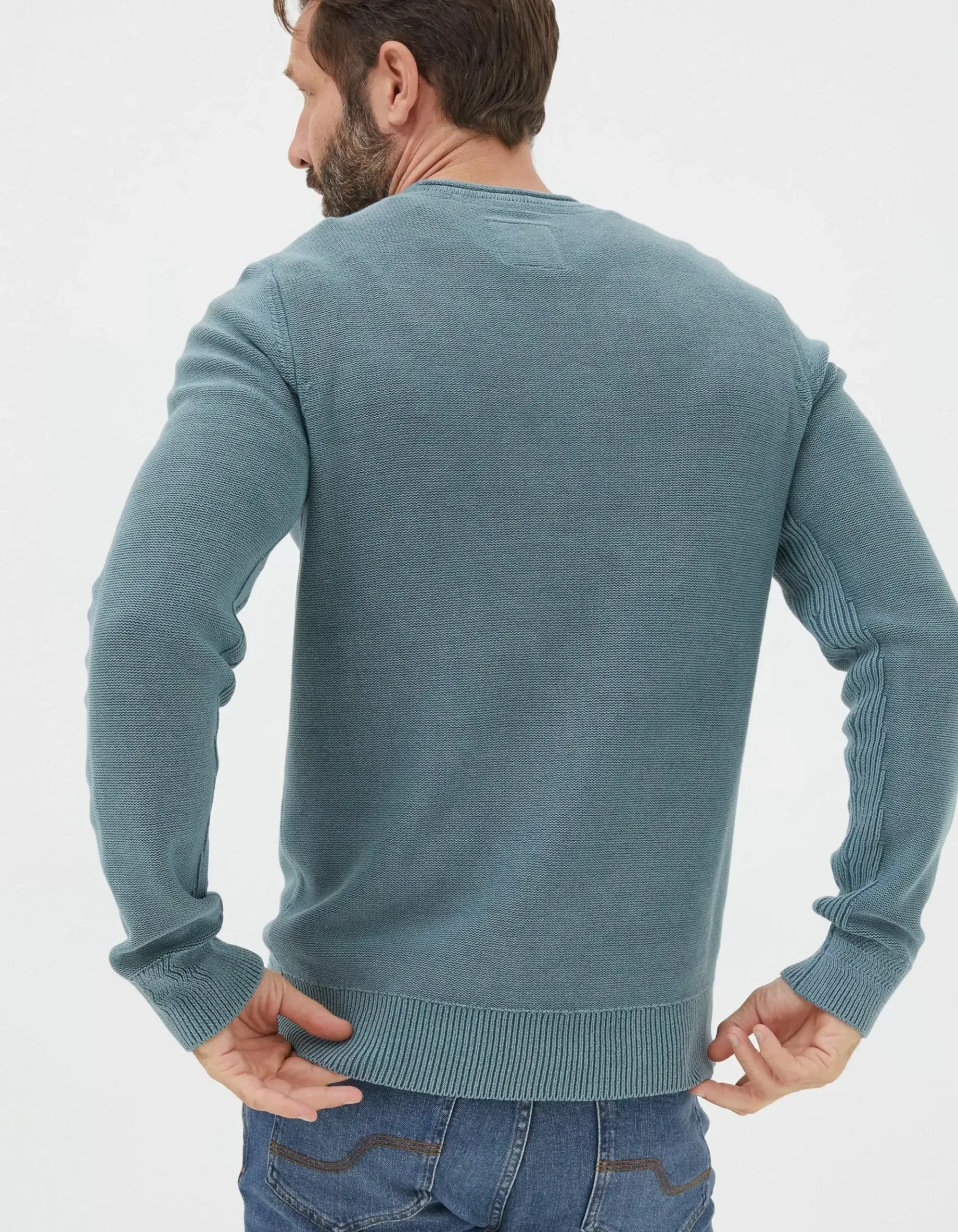 Berwick Washed Crew Jumper