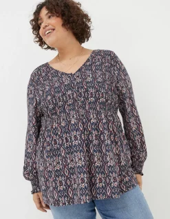 Beth Ikat Geo Tunic