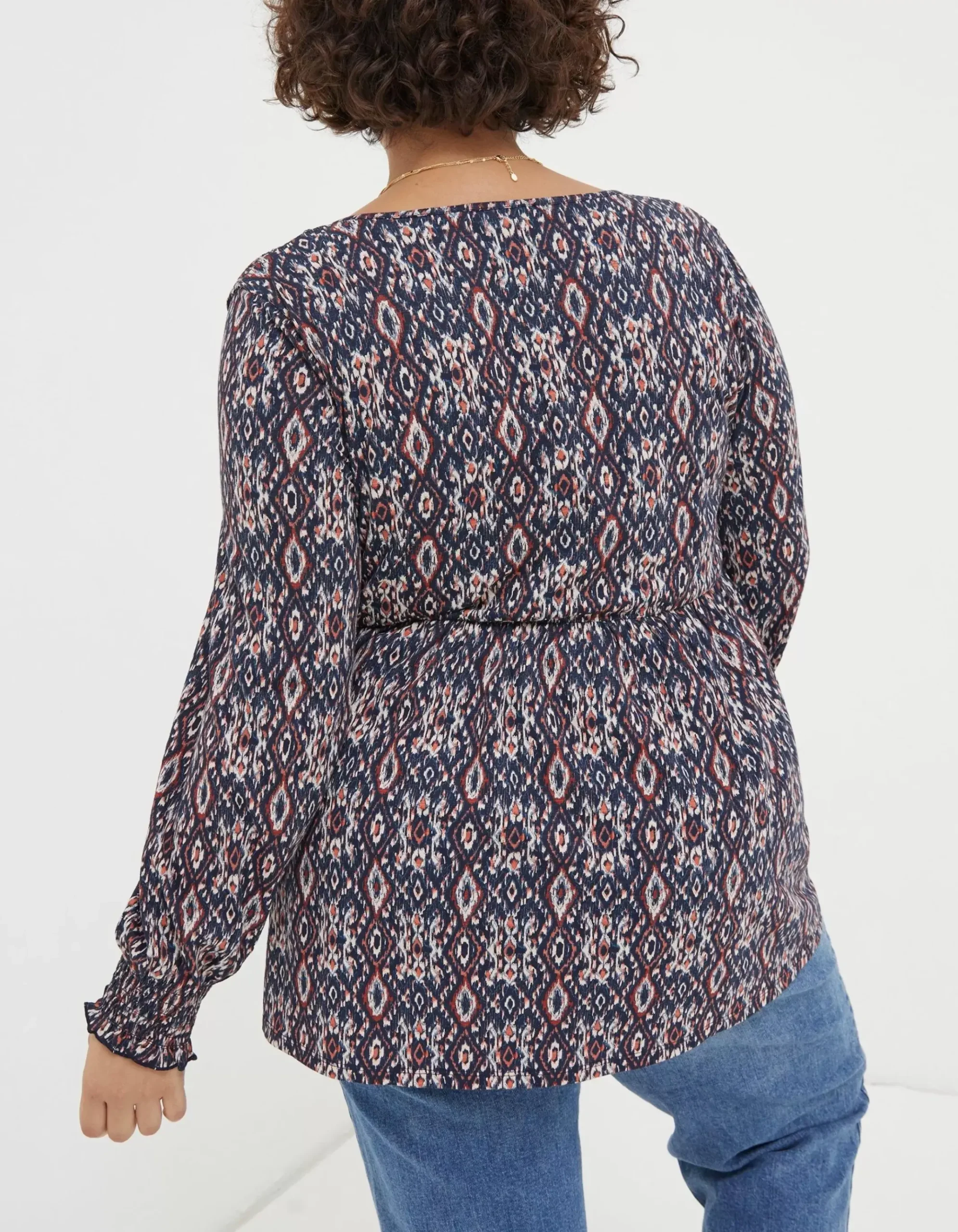 Beth Ikat Geo Tunic