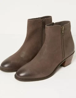 Betsy Zip Detail Ankle Boot