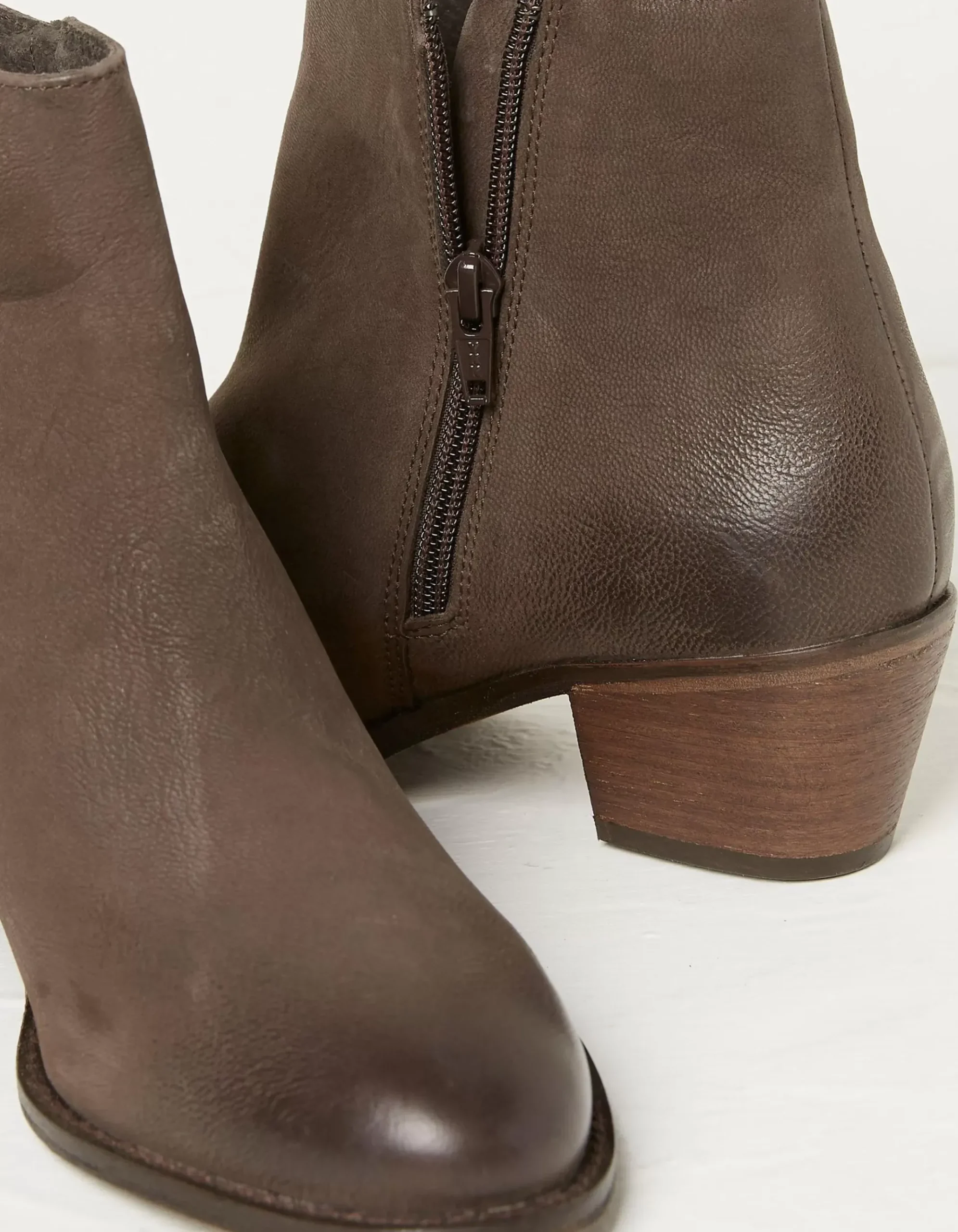 Betsy Zip Detail Ankle Boot