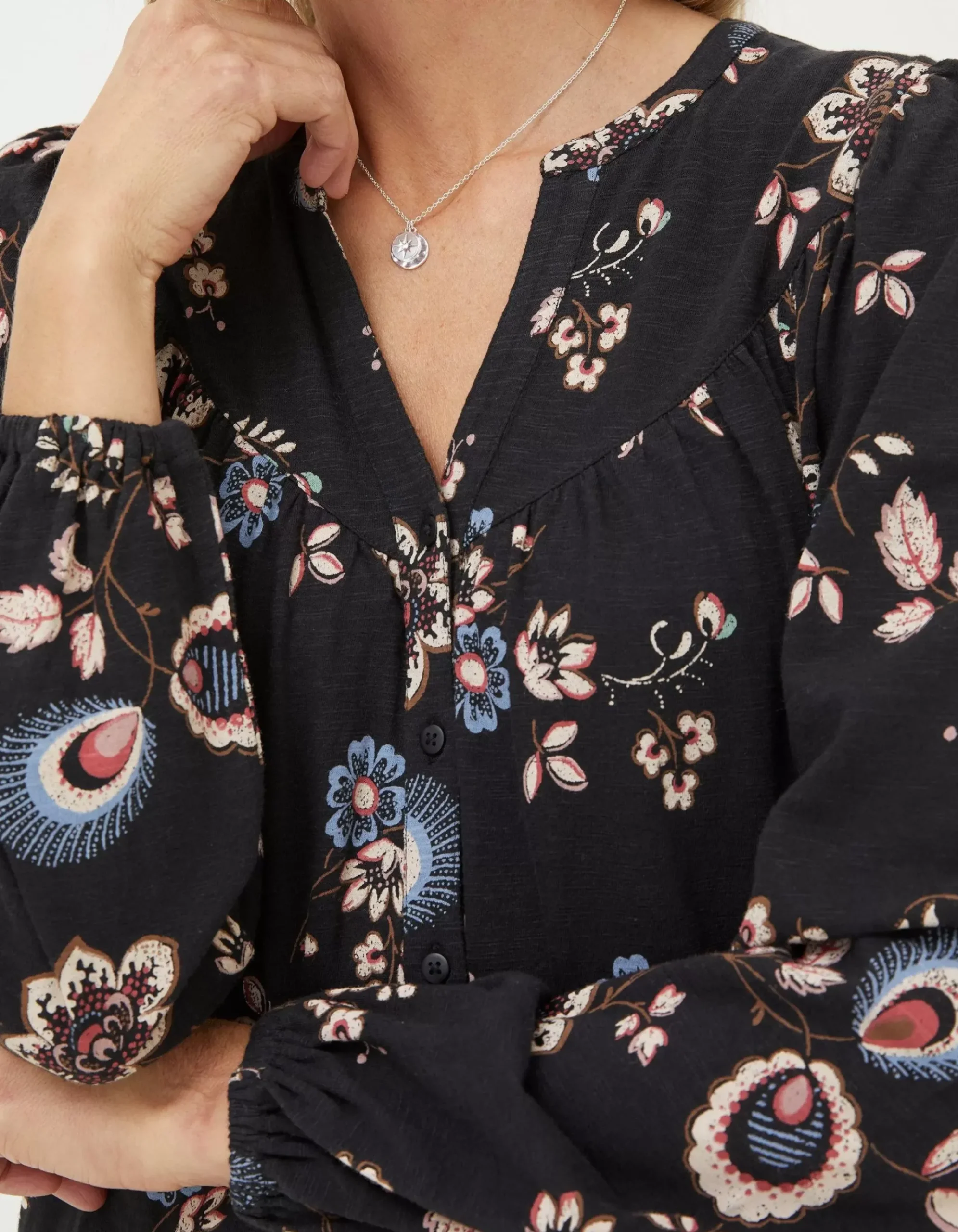 Betty Fall Floral Tunic