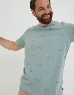 Bike Print T-Shirt
