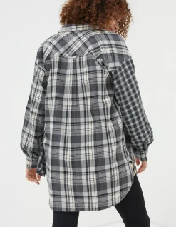 Billie Longline Check Shirt