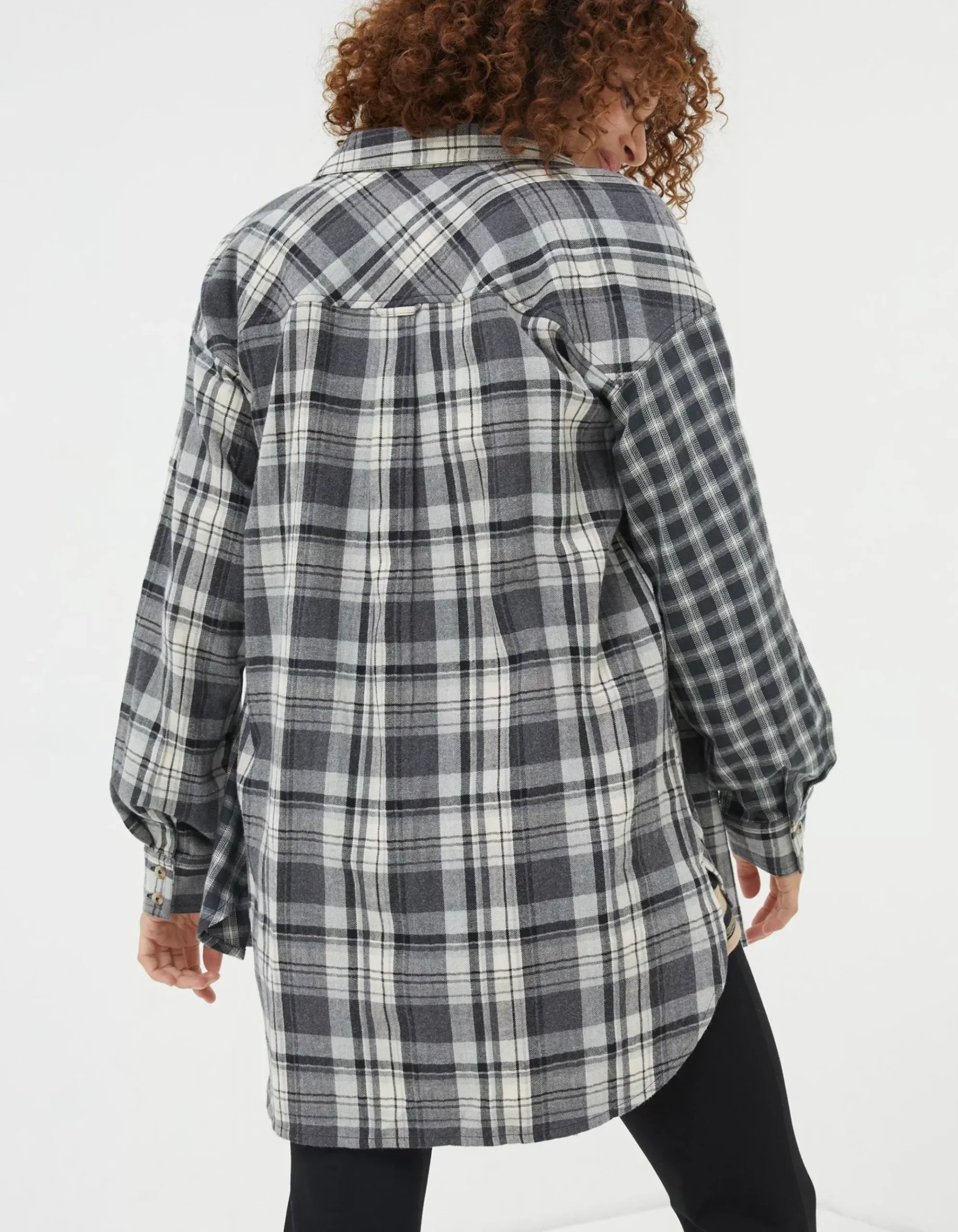 Billie Longline Check Shirt