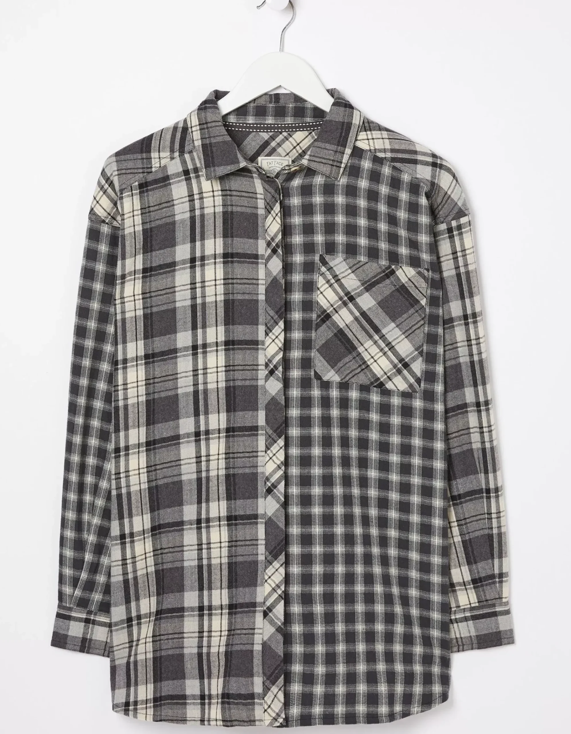 Billie Longline Check Shirt