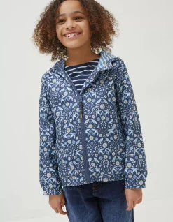 Bird Tile Windbreaker Jacket
