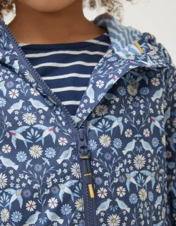 Bird Tile Windbreaker Jacket