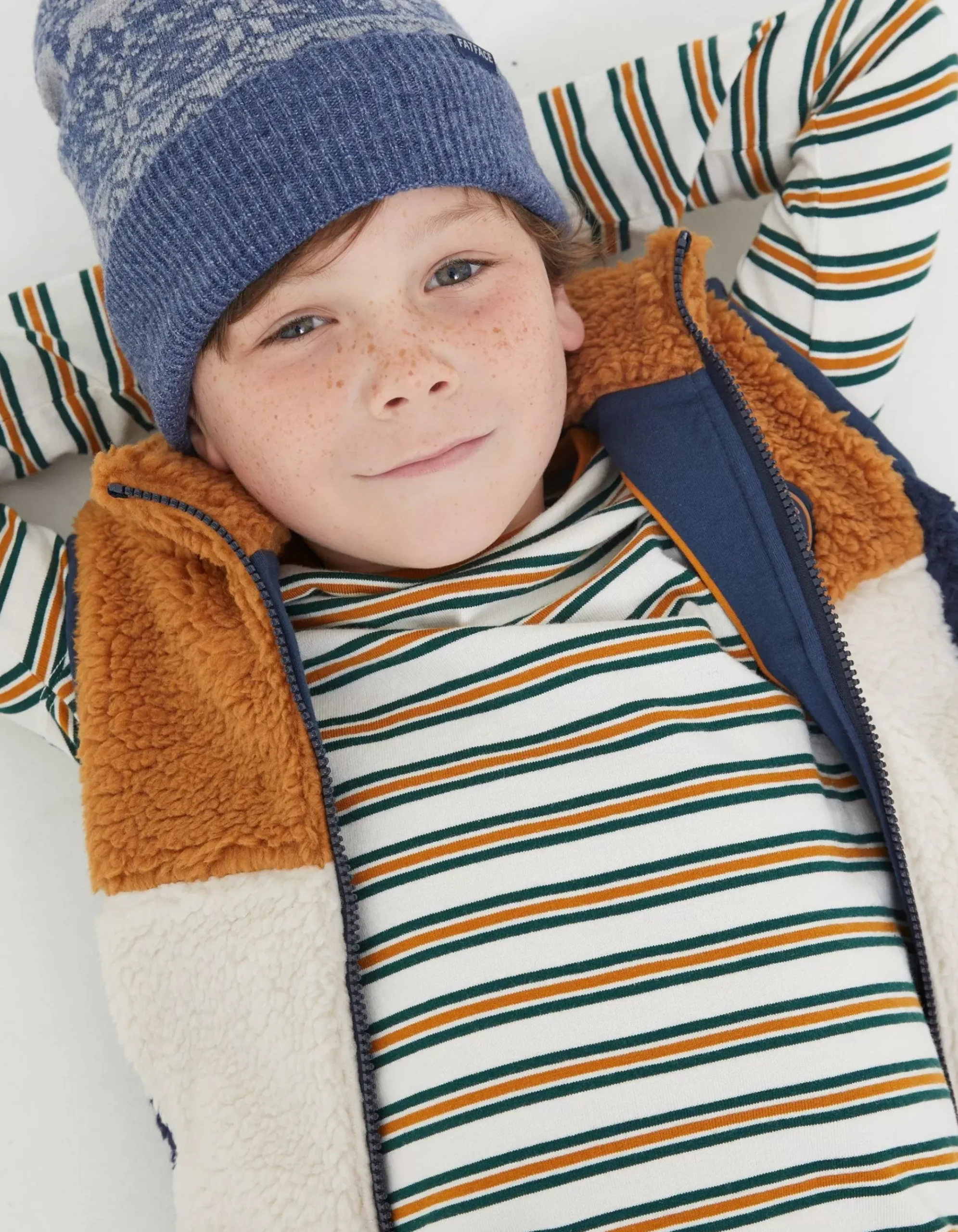 Bobbi Bear Fairisle Beanie