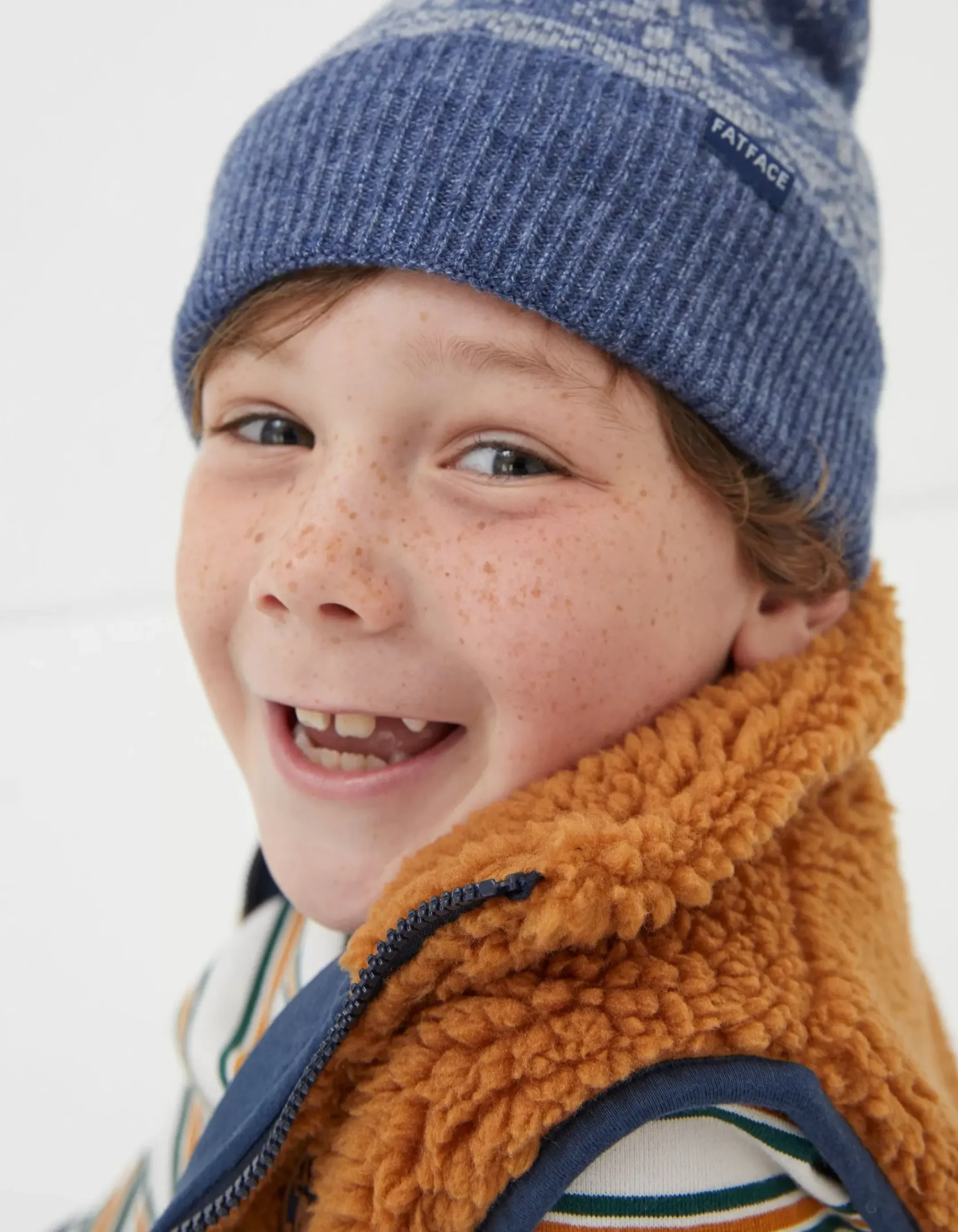 Bobbi Bear Fairisle Beanie
