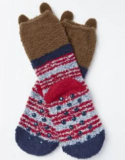 Bobbi Bear Fluffy Socks