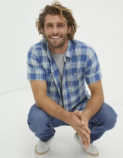 Bodmin Indigo Check Shirt