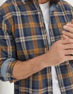 Bonby Indigo Check Shirt