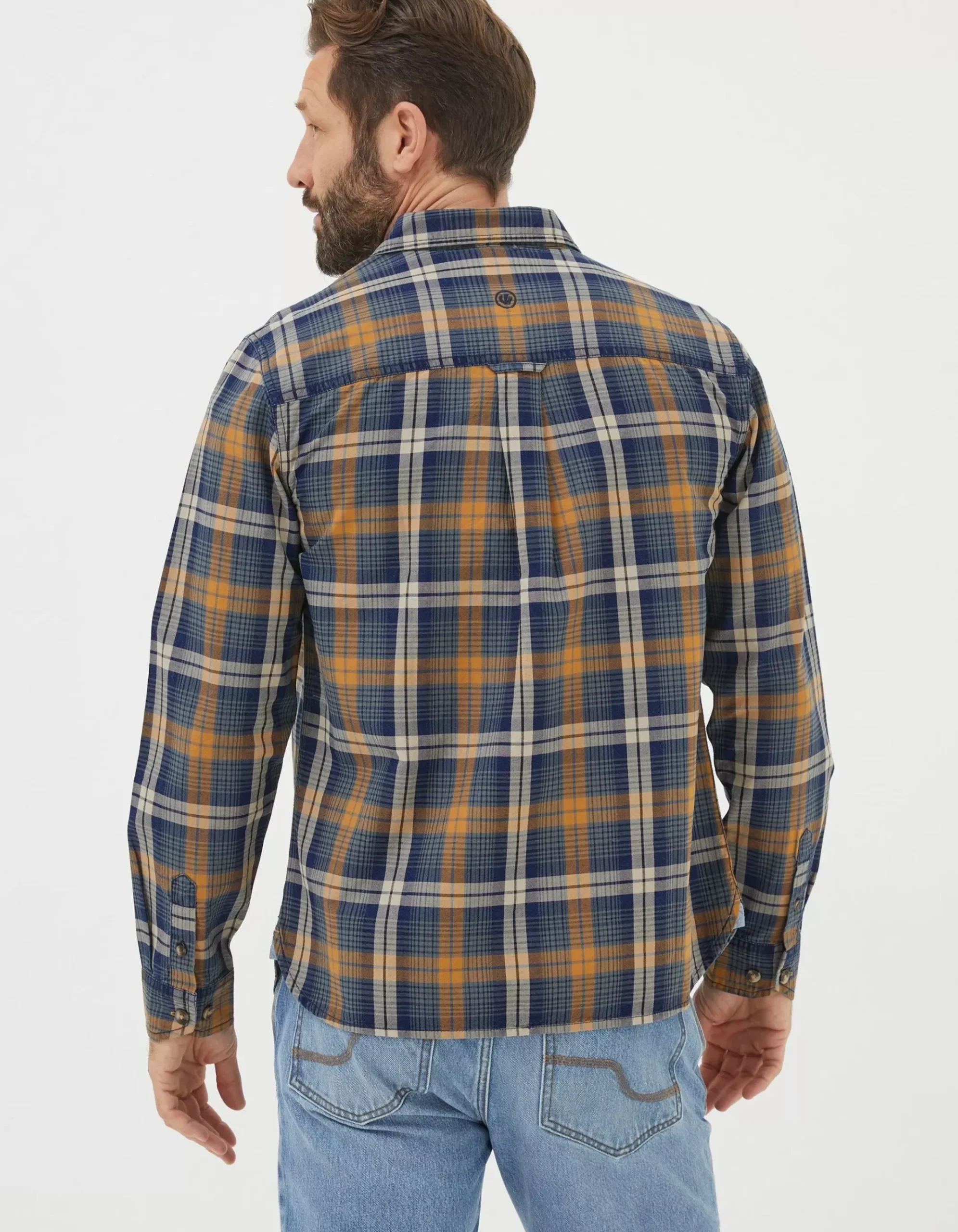 Bonby Indigo Check Shirt