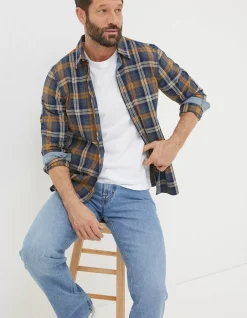 Bonby Indigo Check Shirt