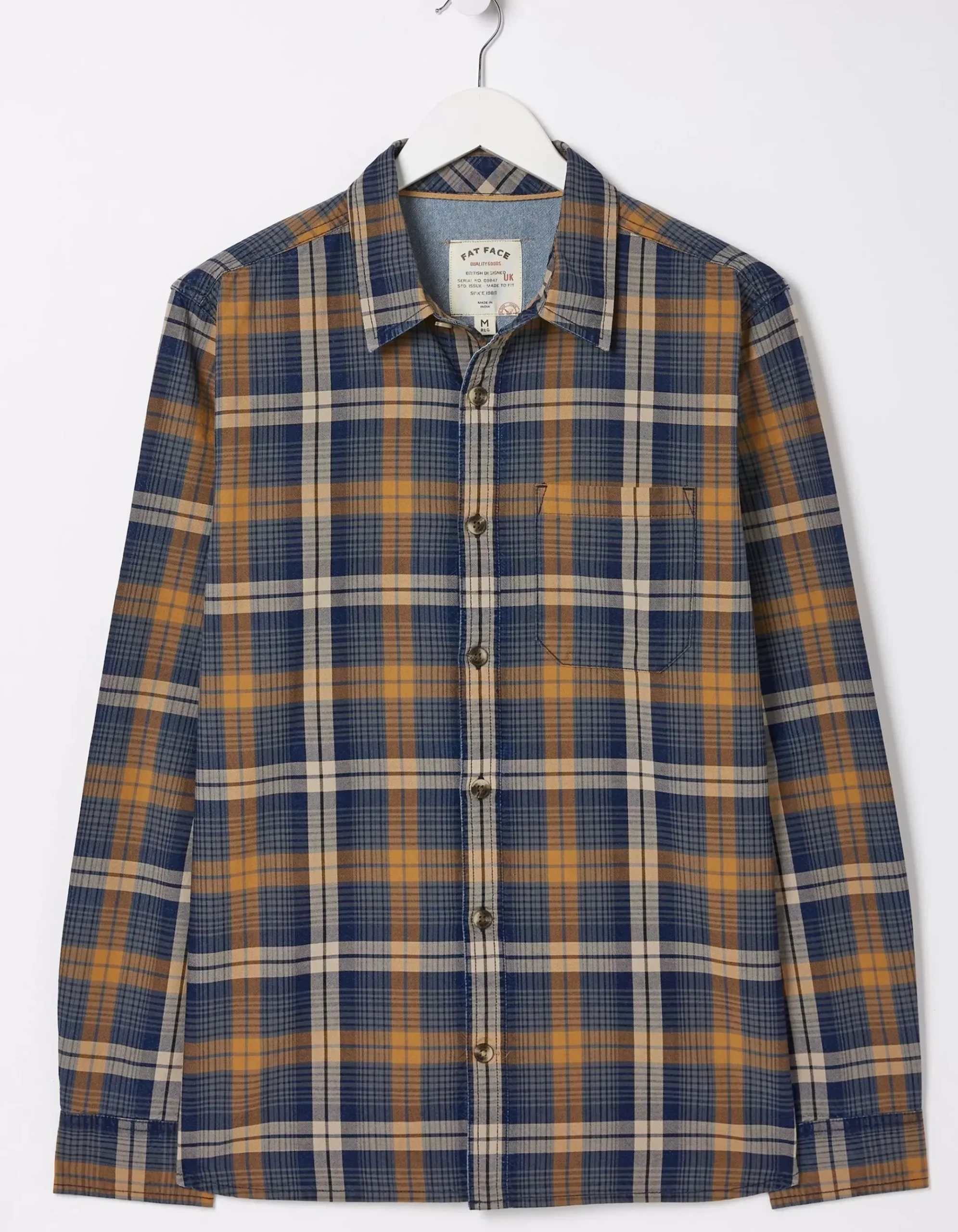 Bonby Indigo Check Shirt