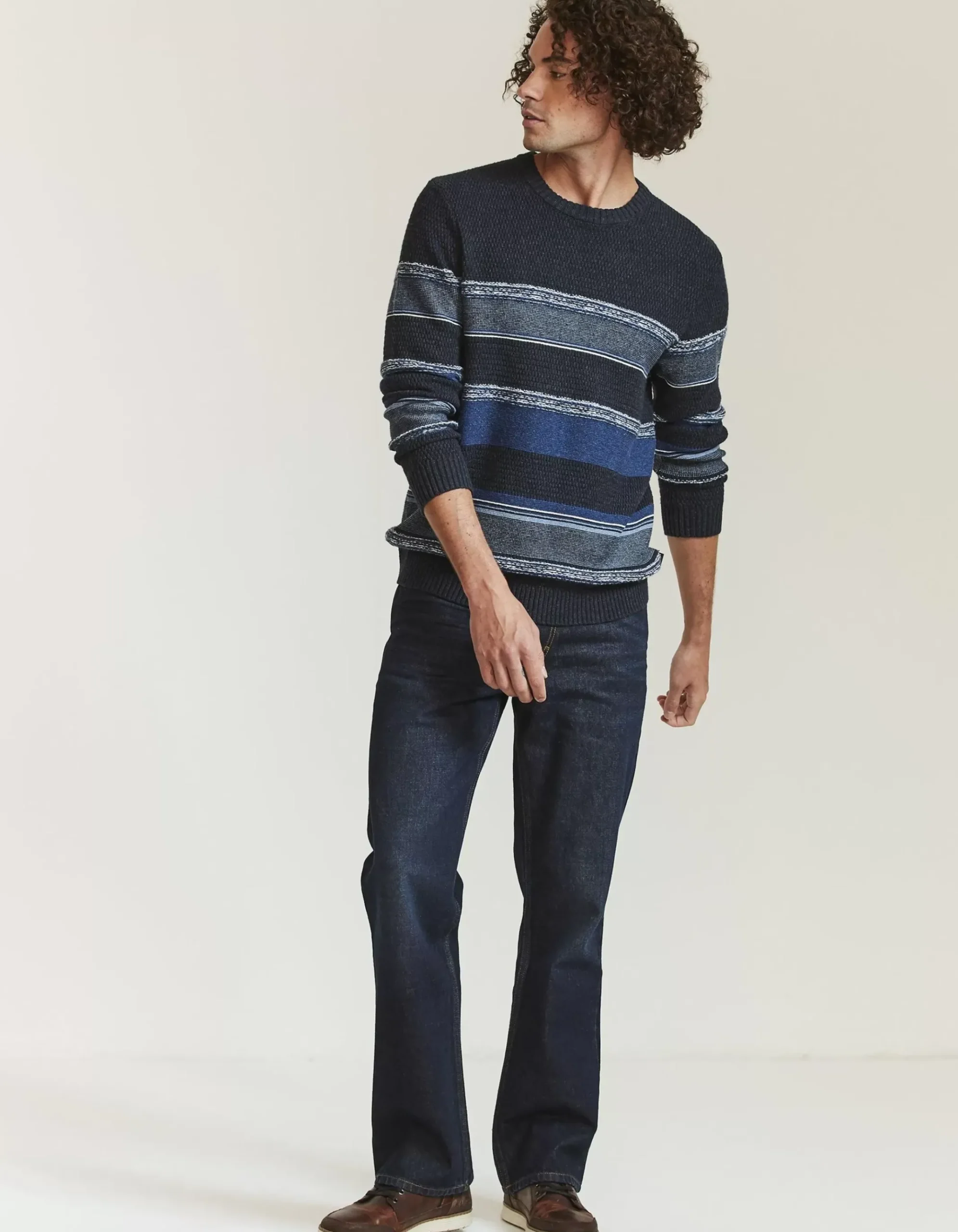 Bootcut Dark Vintage Wash Jeans