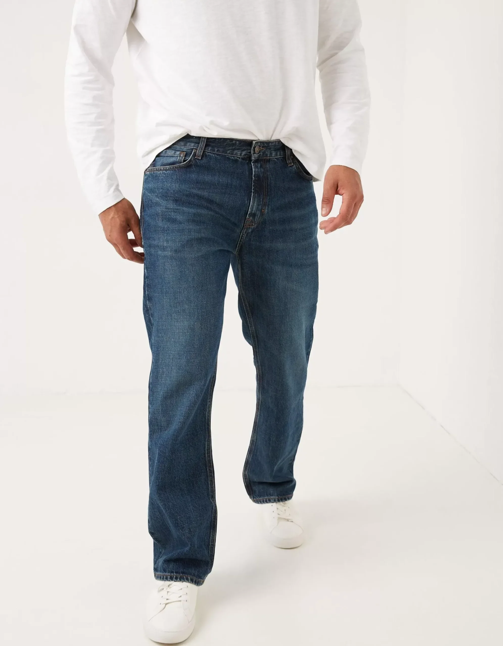 Bootcut Mid Wash Jeans