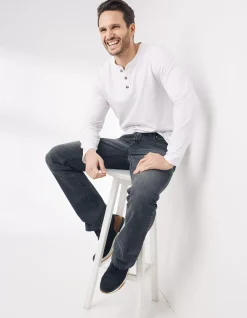 Bootcut Wash Jeans