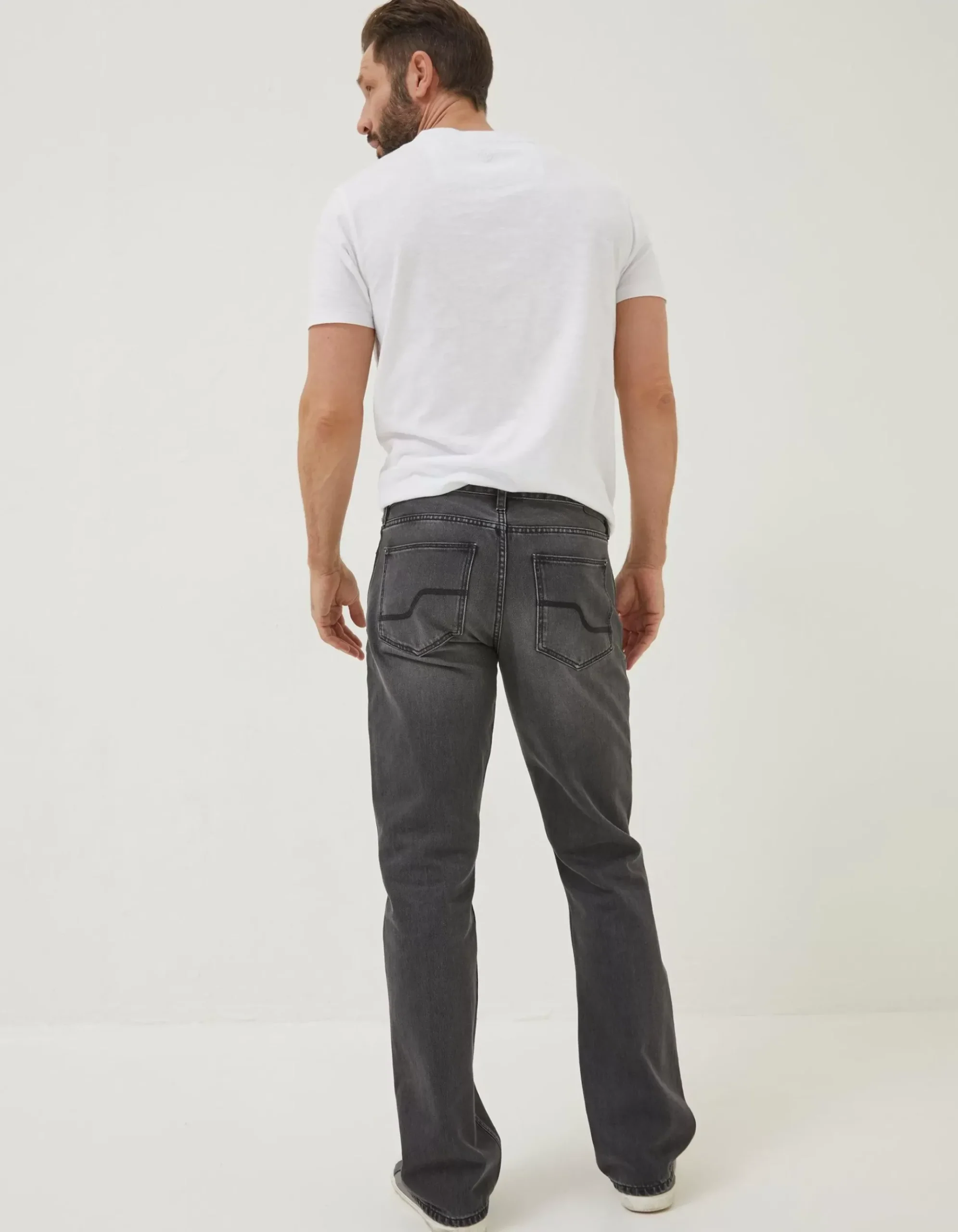 Bootcut Wash Jeans