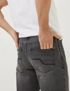 Bootcut Wash Jeans