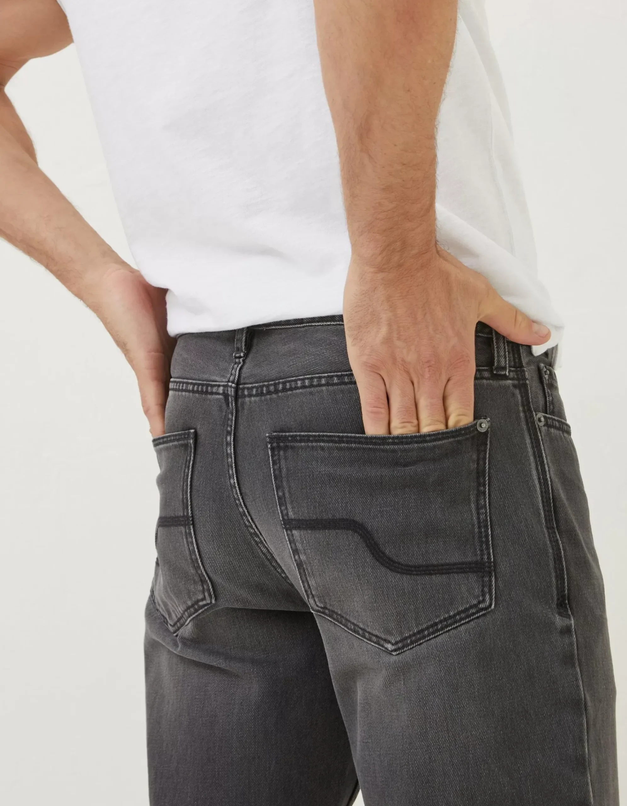 Bootcut Wash Jeans