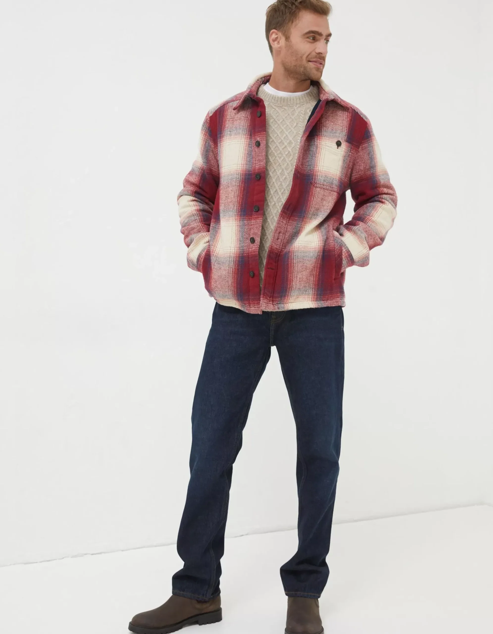 Boulby Check Overshirt