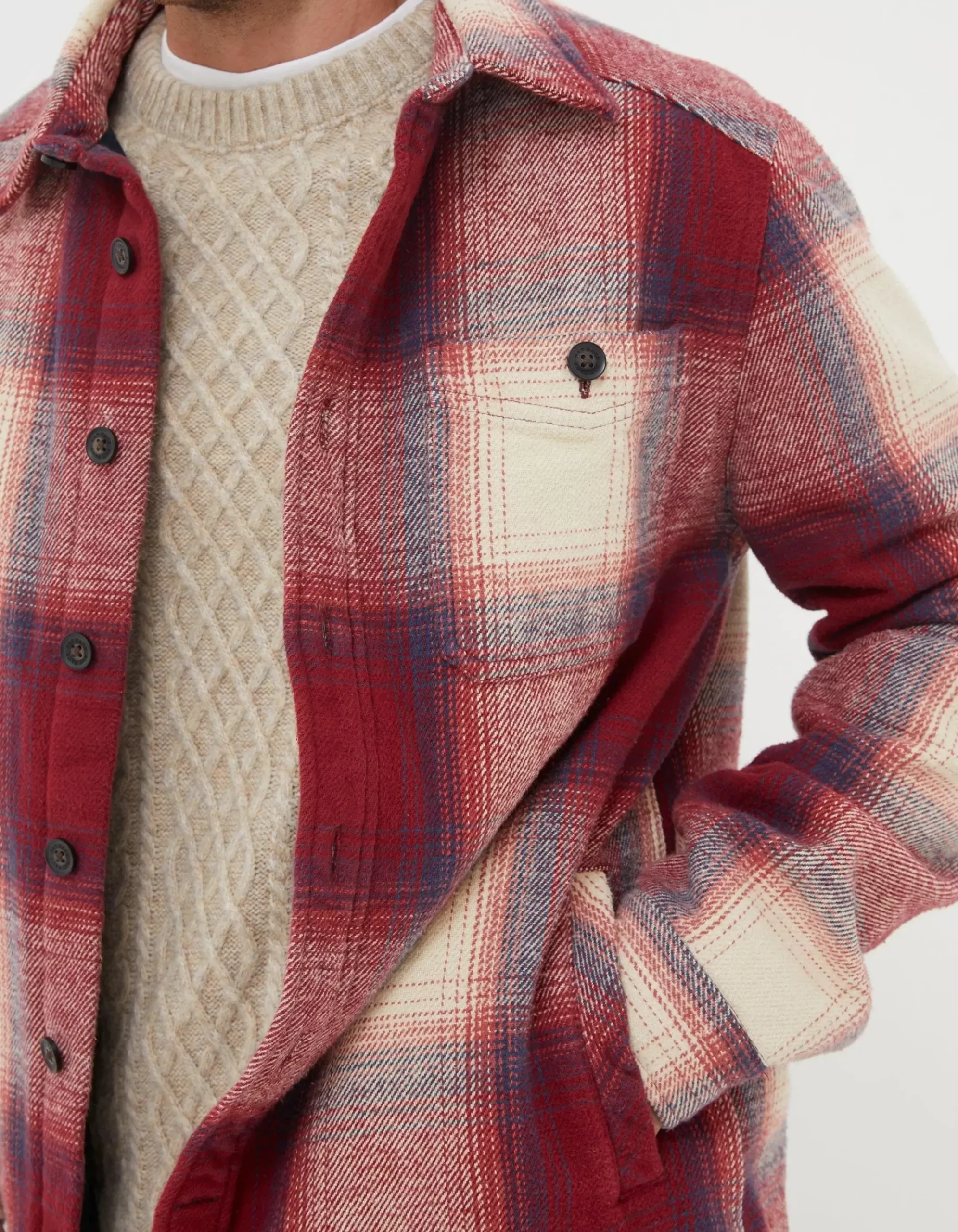 Boulby Check Overshirt