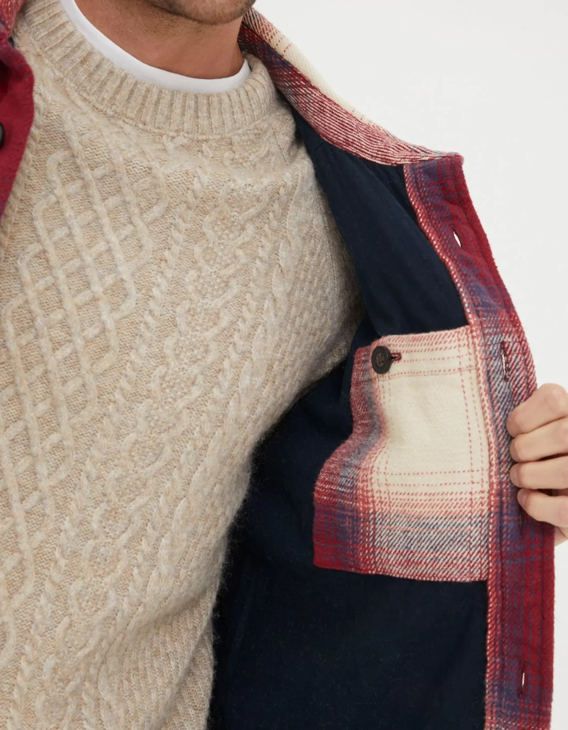 Boulby Check Overshirt
