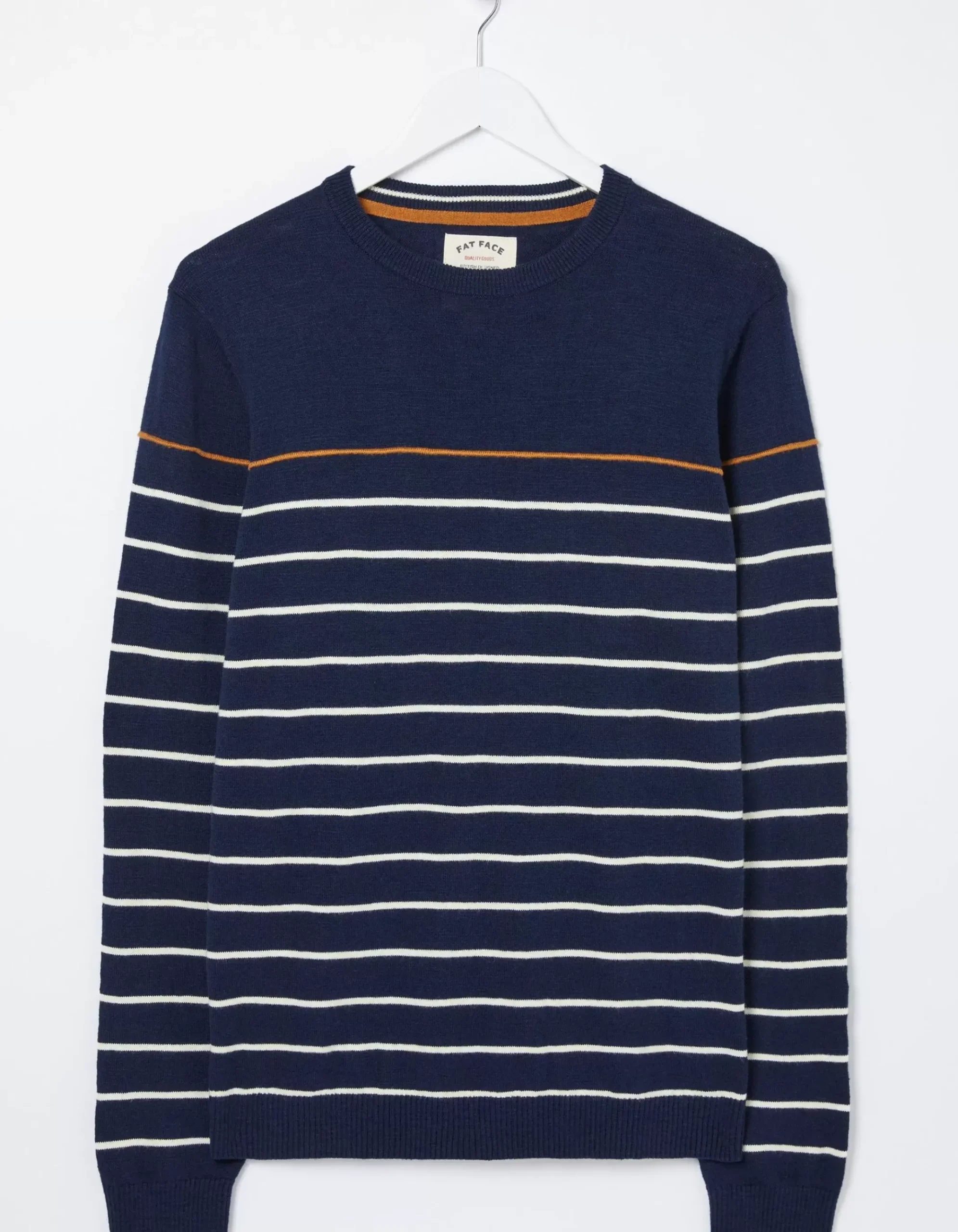 Braunton Stripe Crew Jumper