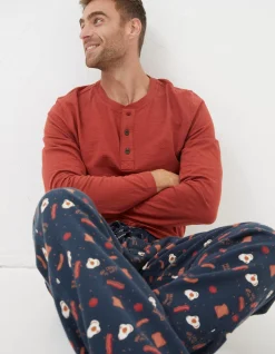 Breakfast Print Pyjama Bottoms