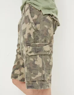 Breakyard Camo Cargo Shorts