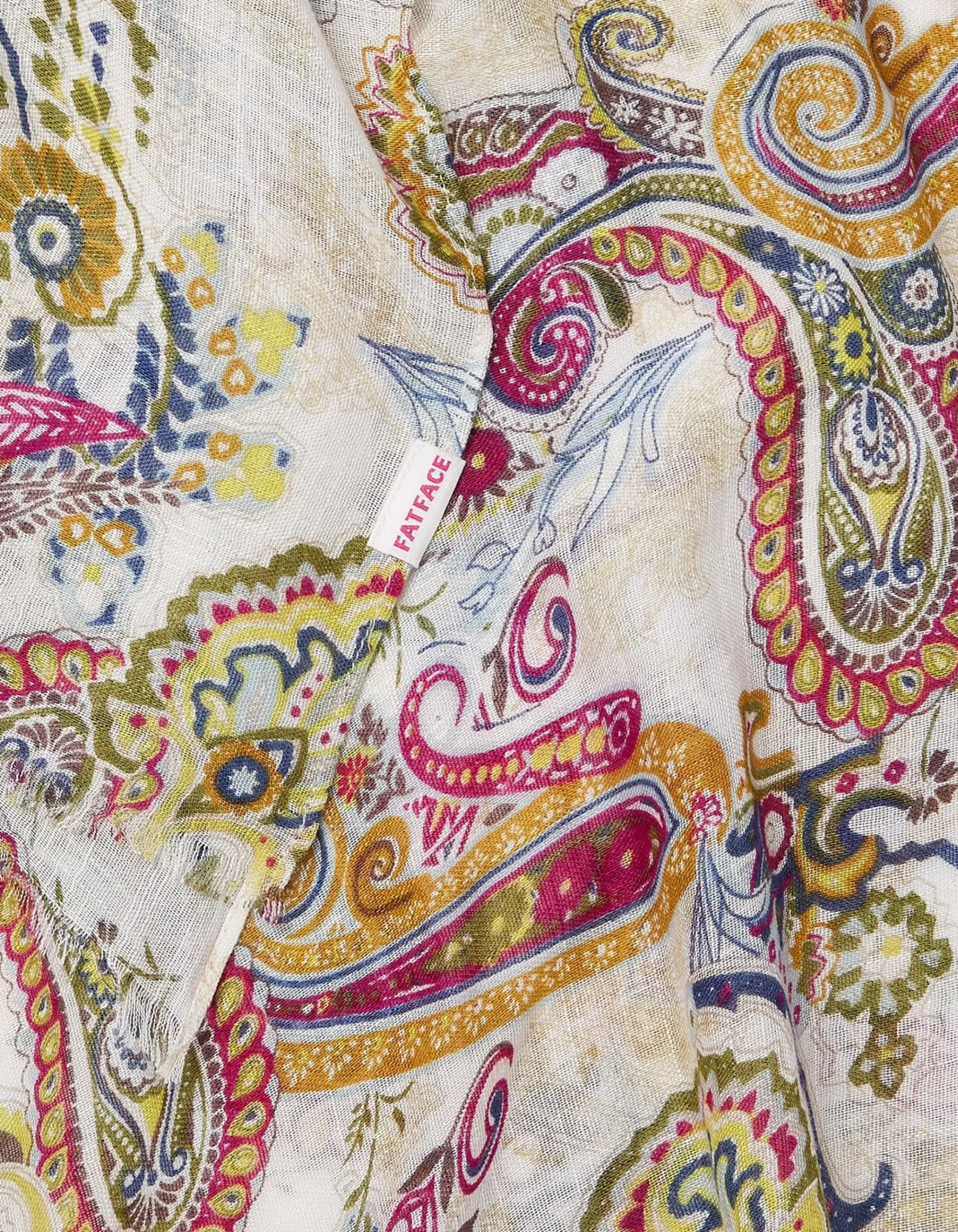 Bright Paisley Scarf