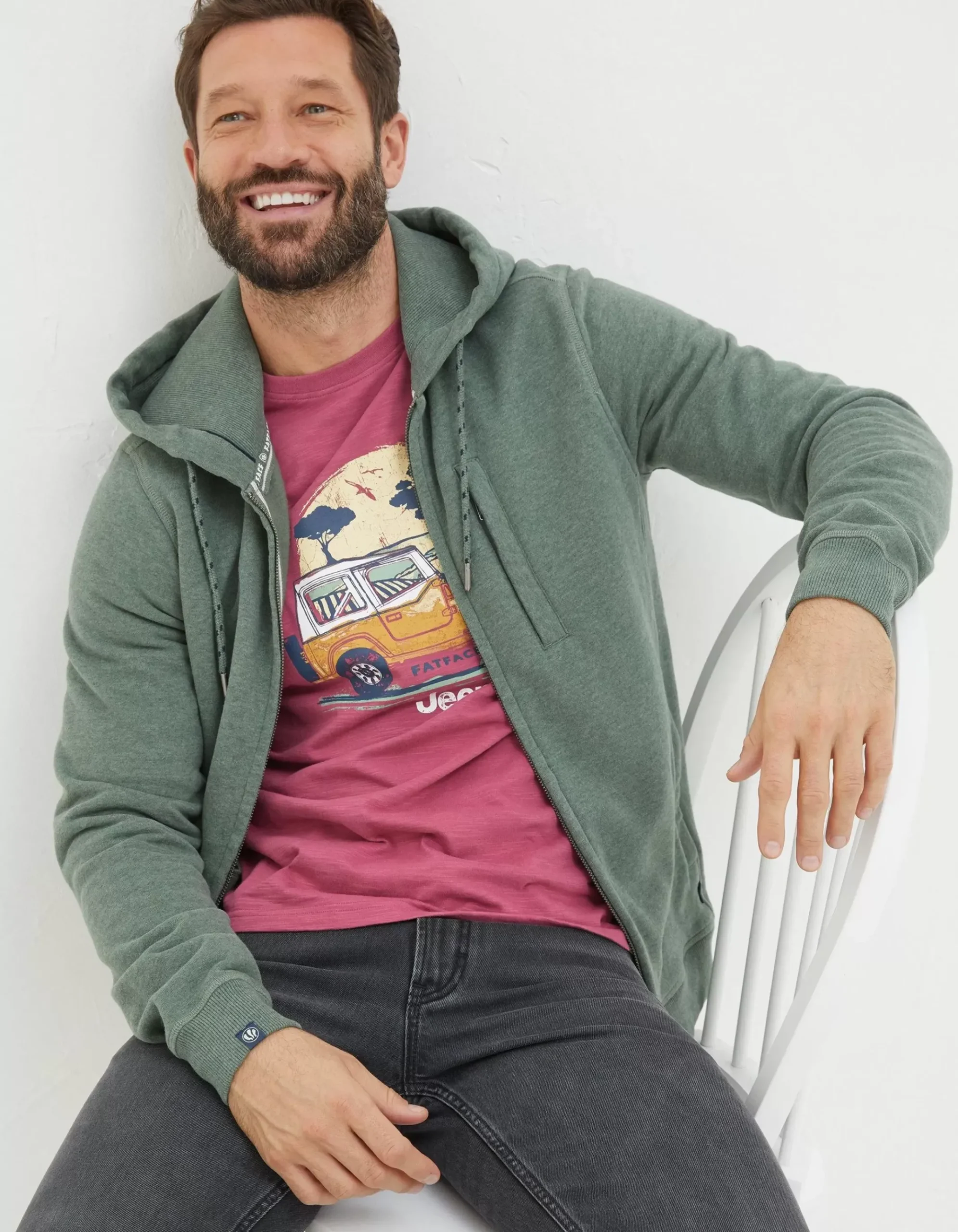 Brooke Zip Through Hoodie