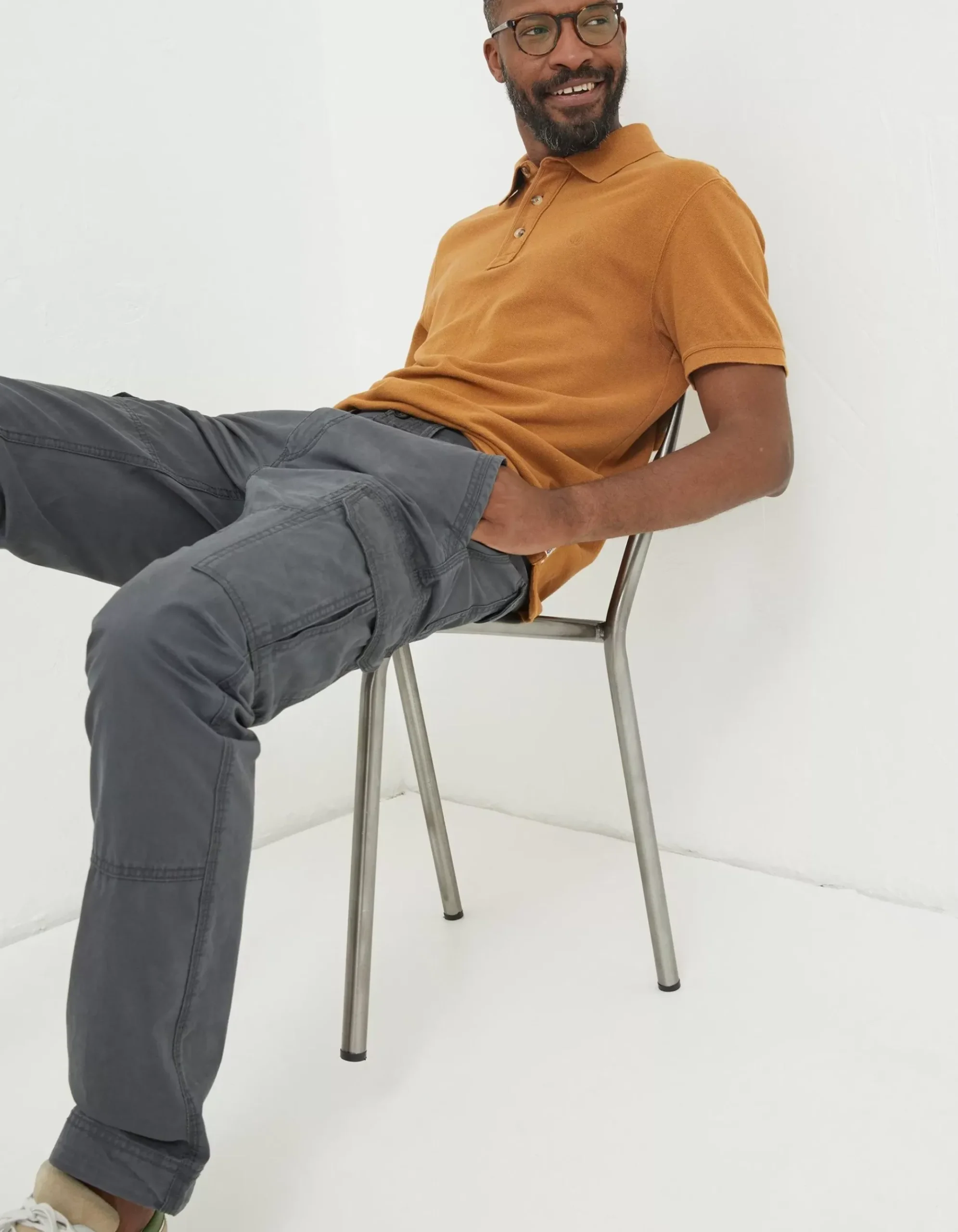 Bude Straight Cargo Trousers