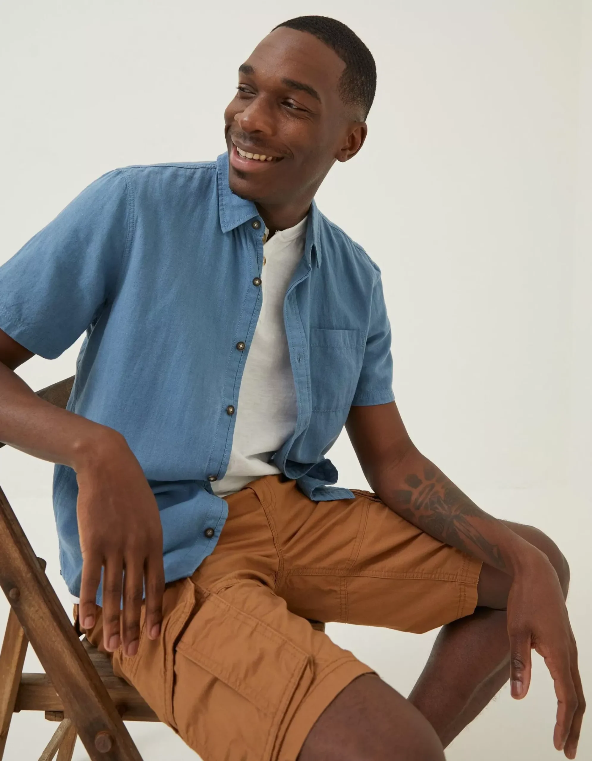 Bugle Linen Cotton Shirt