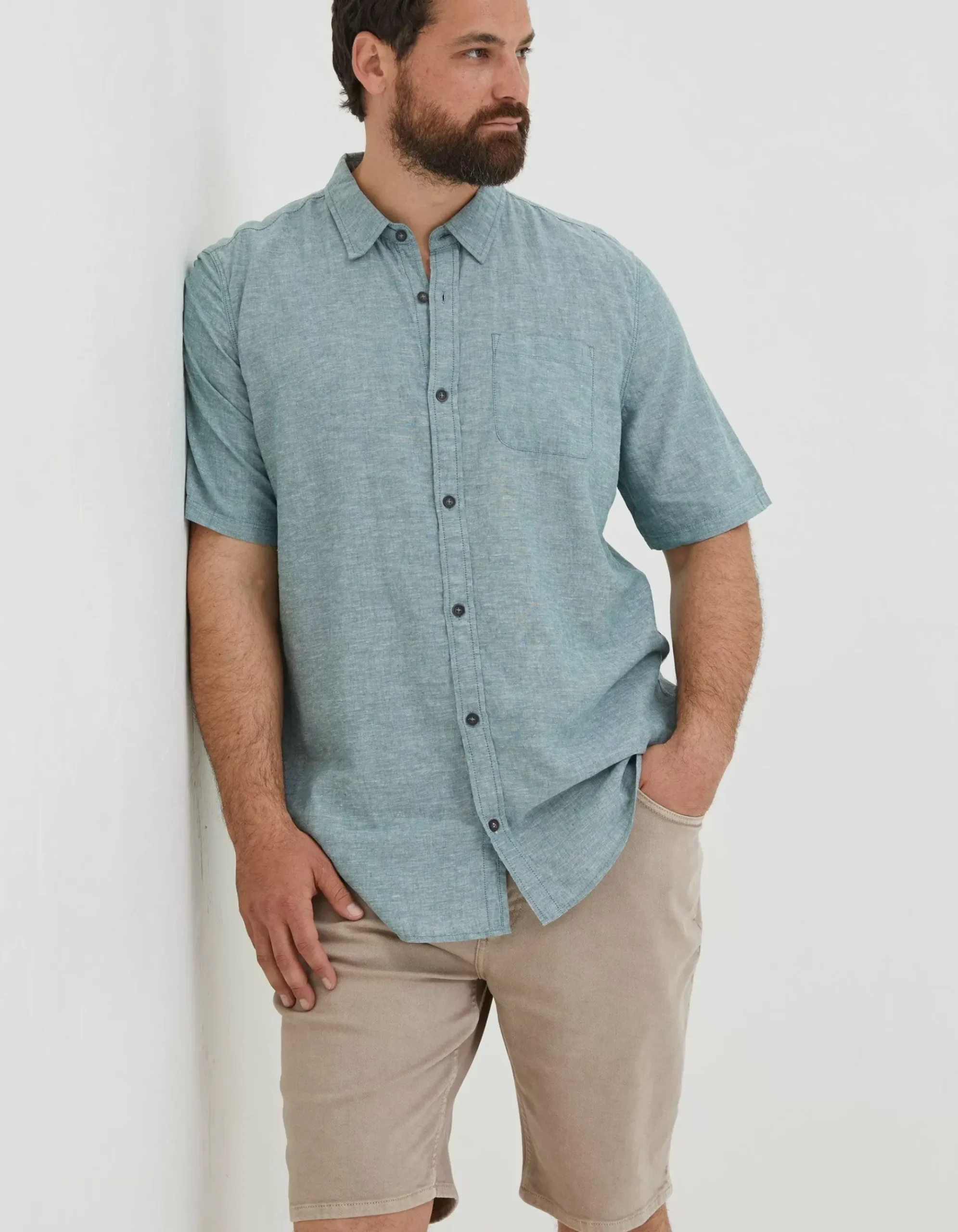 Bugle Linen Cotton Shirt