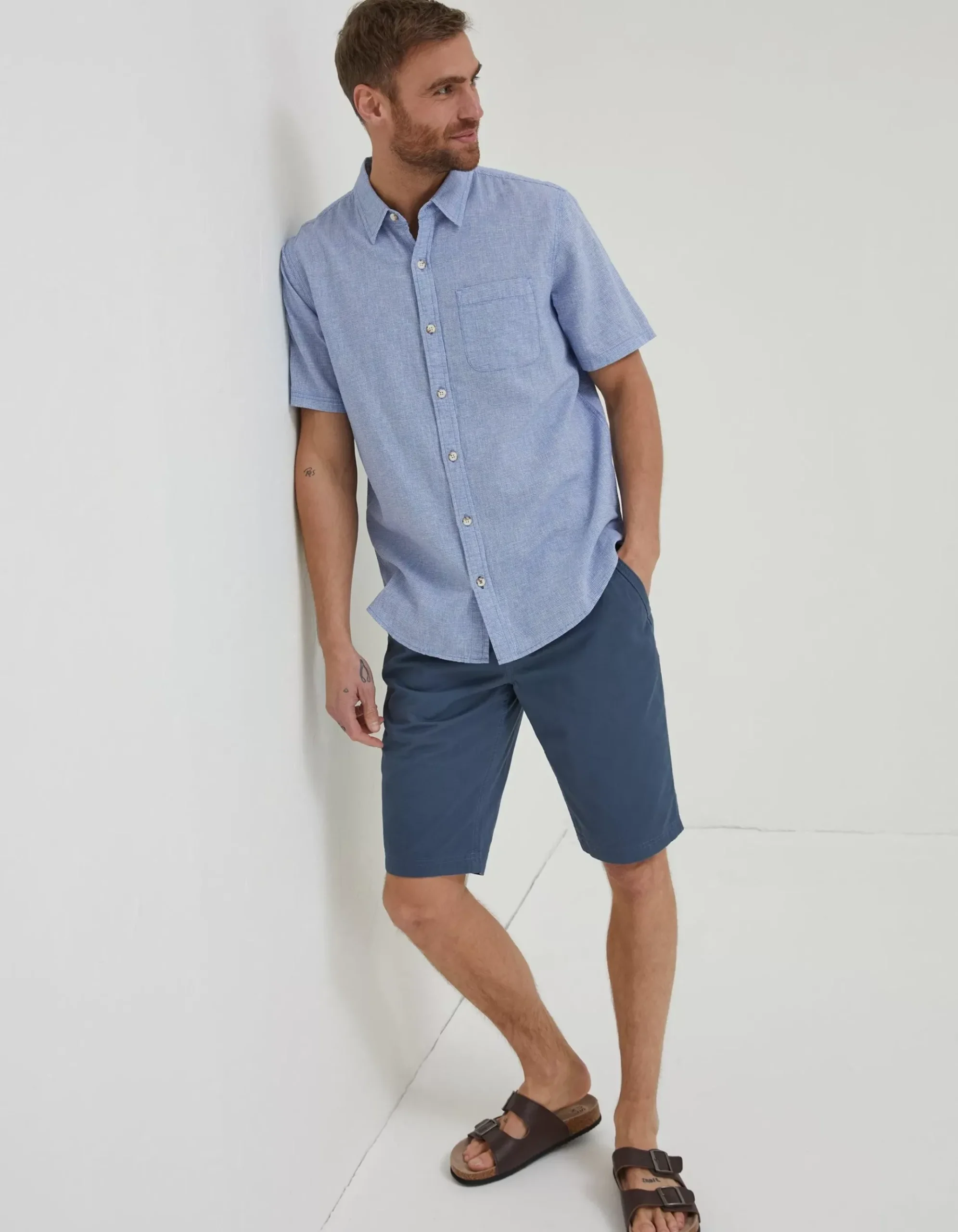 Bugle Micro Check Shirt